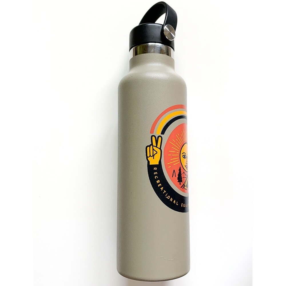 Limited Edition REI Hydro Flask Water Bottle Insulated Stainless Steel 21oz Rare - Picture 2 of 13